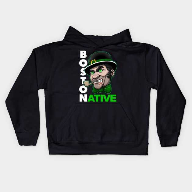 Boston Native Kids Hoodie by Canache Shop
